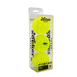 Bóng thi đấu Pickleball Zocker Five Star (Hôp 3 Quả)